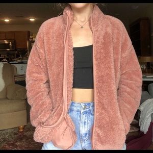 forever 21 fuzzy jacket